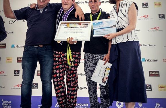 Chef Amadeo guanya la 45 edició del Concurs Internacional de Fideuà i Gastronomia