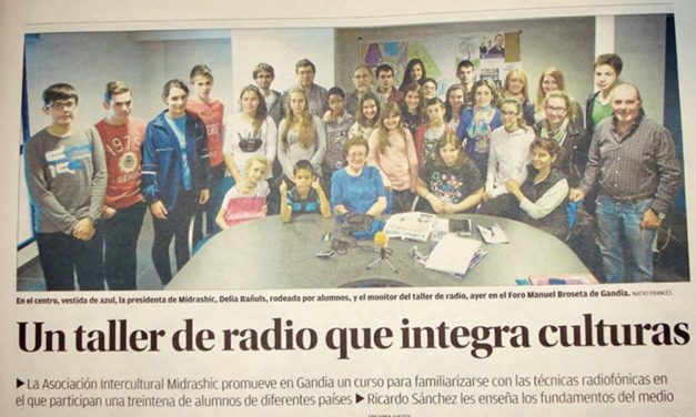 EL TALLER DE RADIO Y COMUNICACIÓN UNE CULTURAS