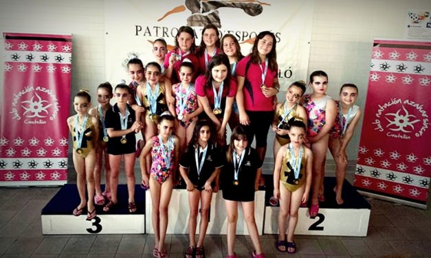 EL AQUATIC CLUB GANDIA SE ALZA CON 26 MEDALLAS EN EL CAMPEONATO AUTONÓMICO