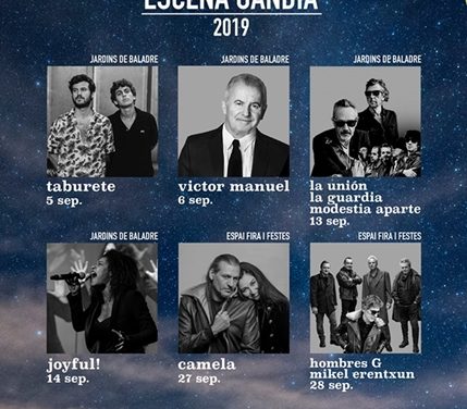 Presentats els concerts d’Escena Gandia 2019