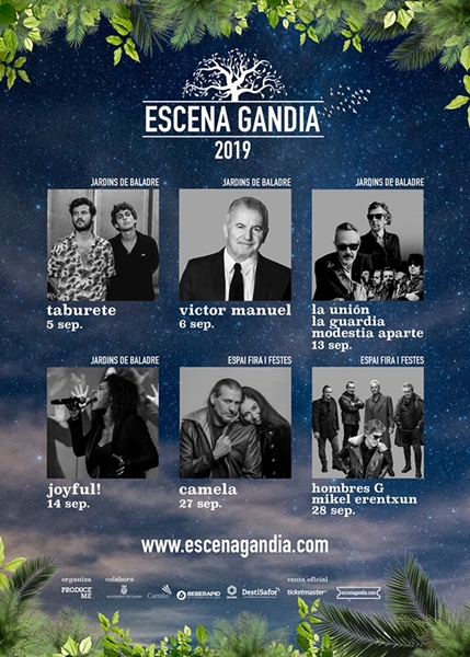 Presentats els concerts d’Escena Gandia 2019