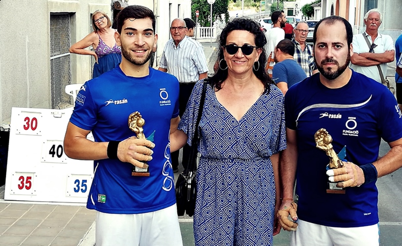 Una vegada més la pilota ha estat present a les festes d’Ador.