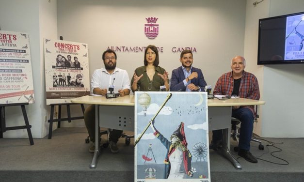 Es presenta la programació de la Fira i Festes de Gandia 2019, evolucionada amb nous espectacles i formats