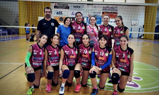 Sábado con doble victoria del CV Gandia frente al CV Valencia