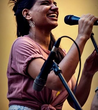 La cantante cubana ANNIE GARCÉS este jueves en Gandia