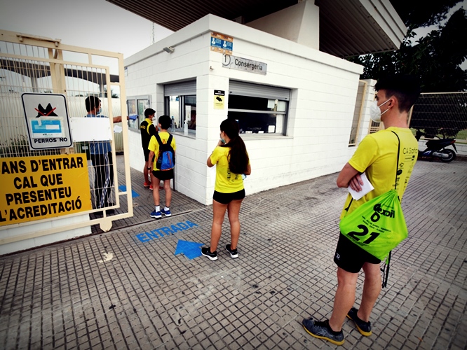 Los atletas del Club d’Atletisme Safor Teika  se reencuentran con la pista