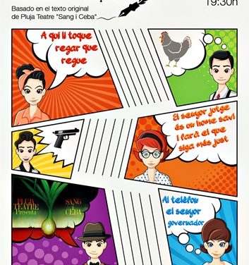 “HISTÒRIES DE SANG I CEBA” en el Teatre Serrano el 11 de diciembre a las 19,30 hs – ASMISAF