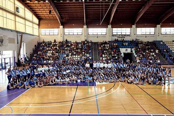 El C. Voleibol Gandia se presenta para la temporada 22/23